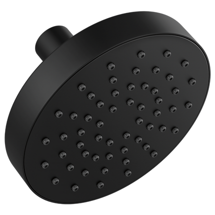 Brizo 5" Linear Round Single-Function Wall Mount Shower Head - 2.5 GPM 82392-BL-2.5 - Plumbing Market