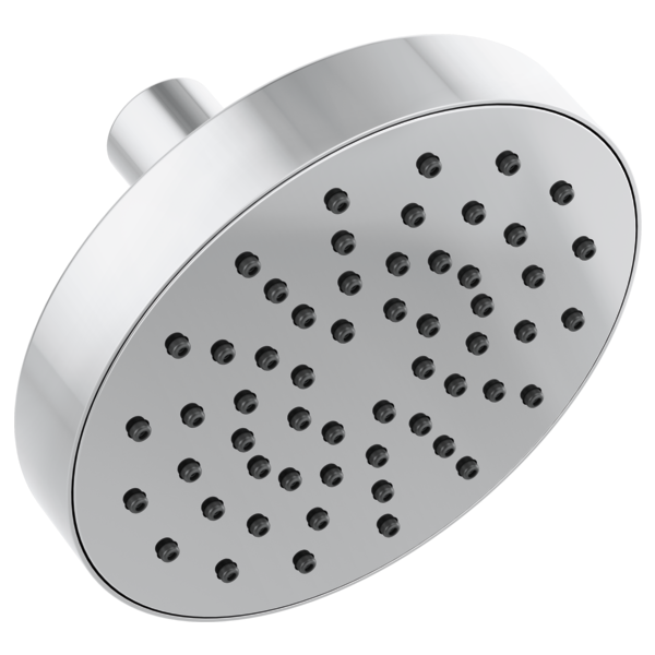 Brizo 5" Linear Round Single-Function Wall Mount Shower Head - 2.5 GPM 82392-PC-2.5 - Plumbing Market