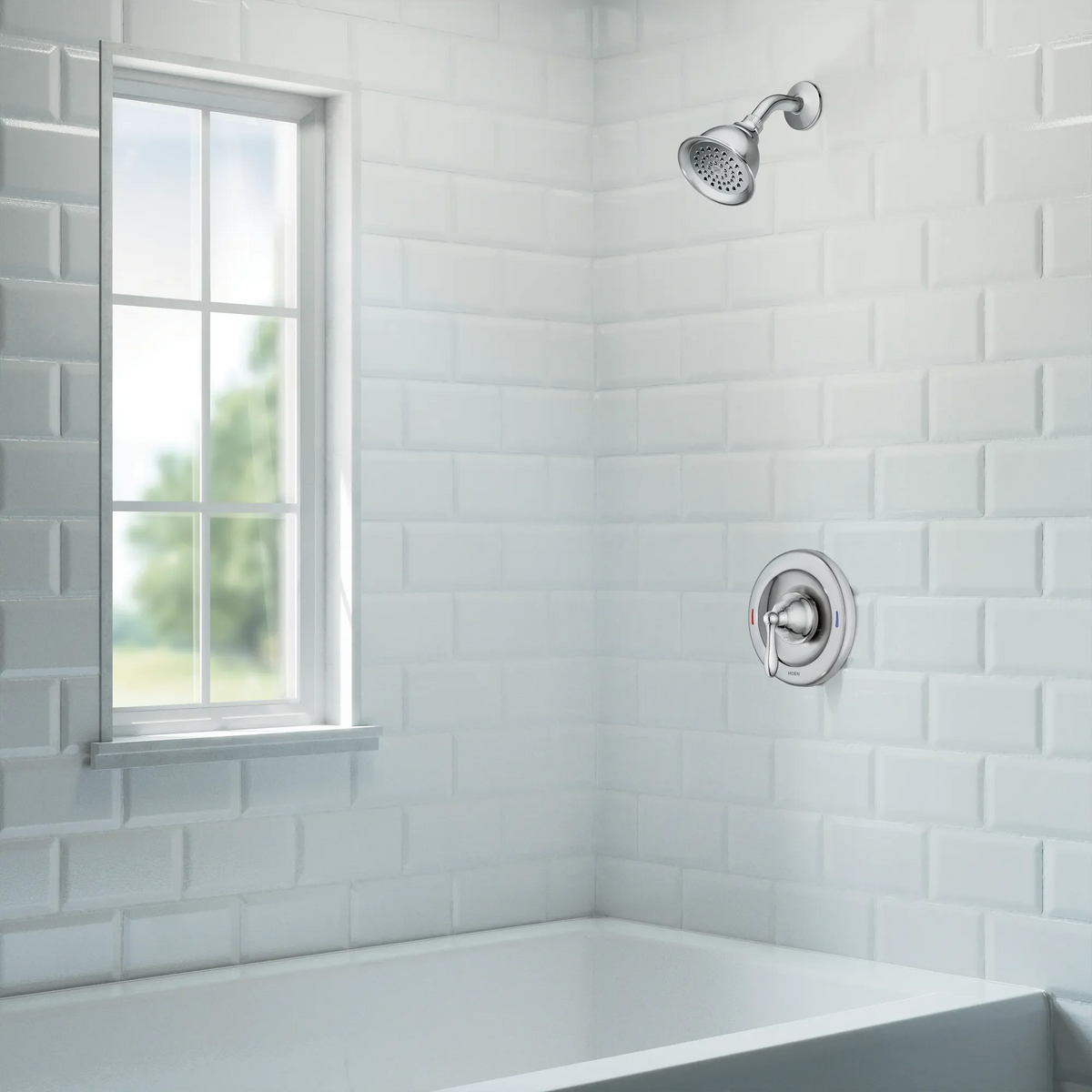 Moen Caldwell Posi-Temp Shower Only 82495C in Chrome (82495C) - view 2