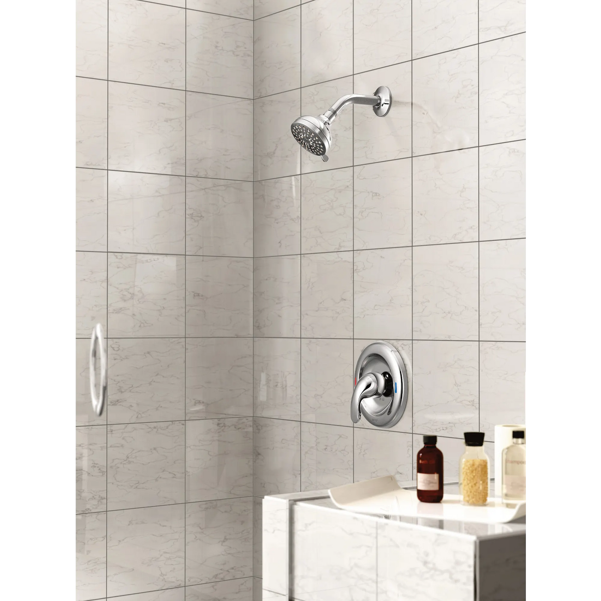 Moen Adler Posi-Temp Shower Only 82604 in Chrome (82604) - view 2