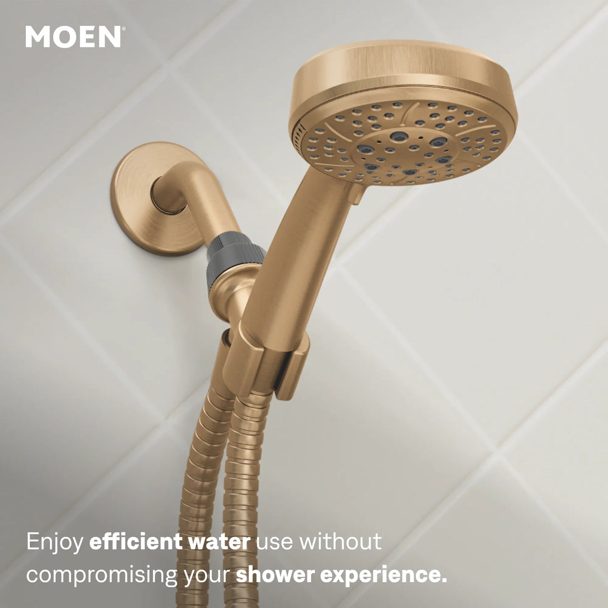 Moen Meena Posi-Temp Tub/Shower 82618 in Bronzed Gold (82618BZG) - view 5