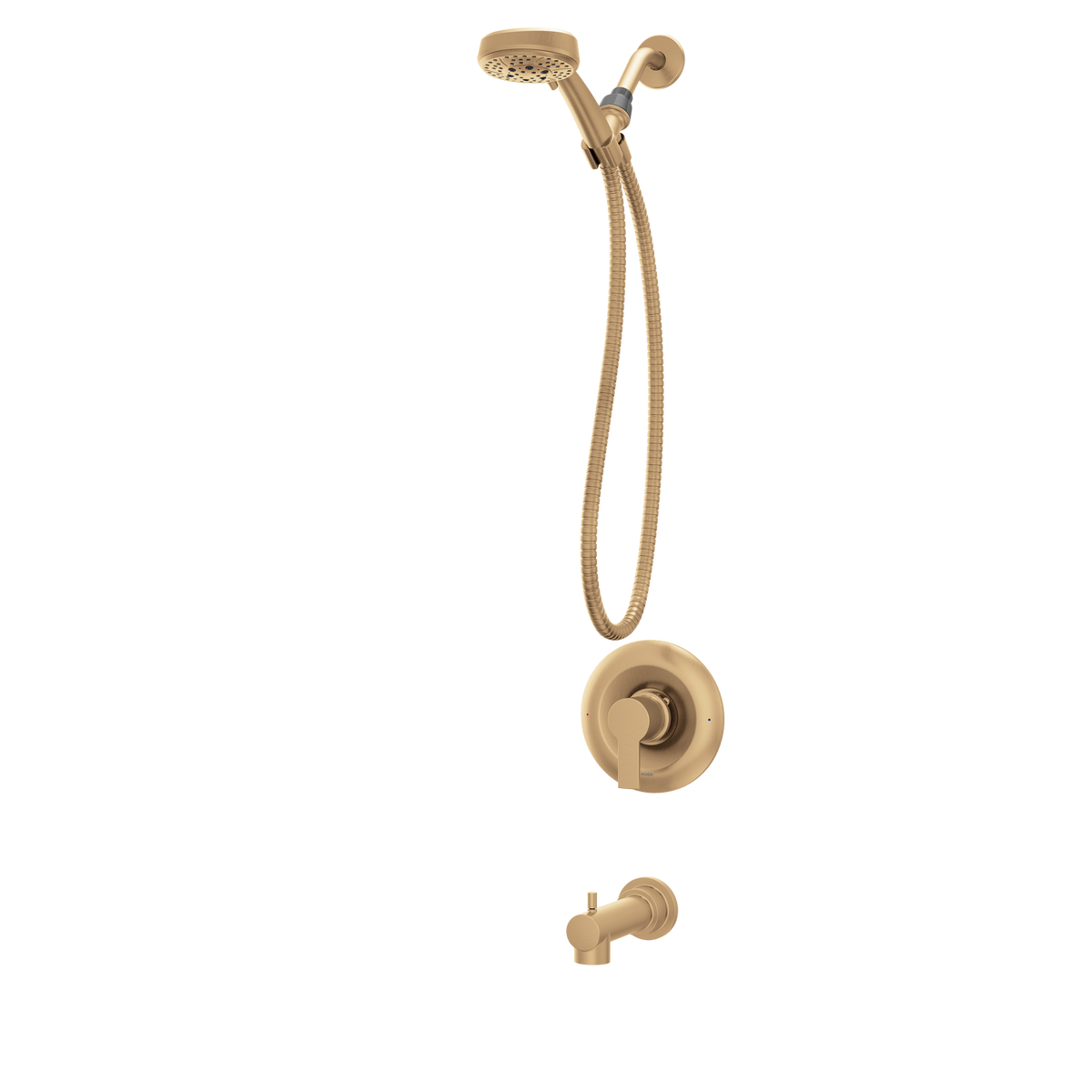 Moen Meena Posi-Temp Tub/Shower 82618 in Bronzed Gold (82618BZG)