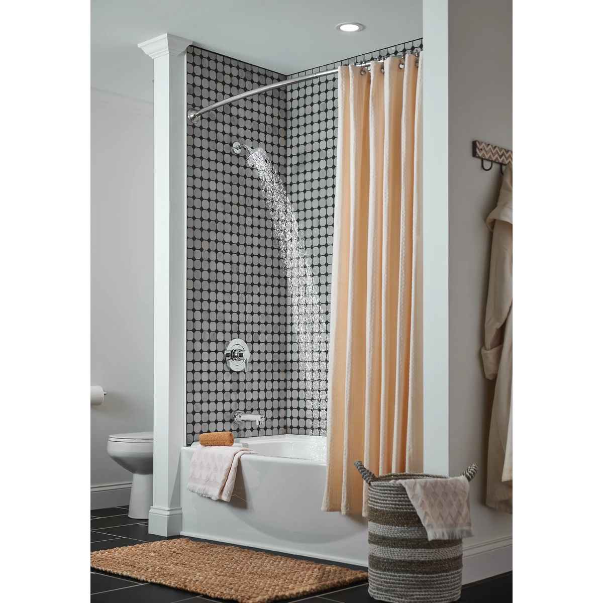Moen Arlys Posi-Temp Tub/Shower 82770 in Chrome (82770) - view 3