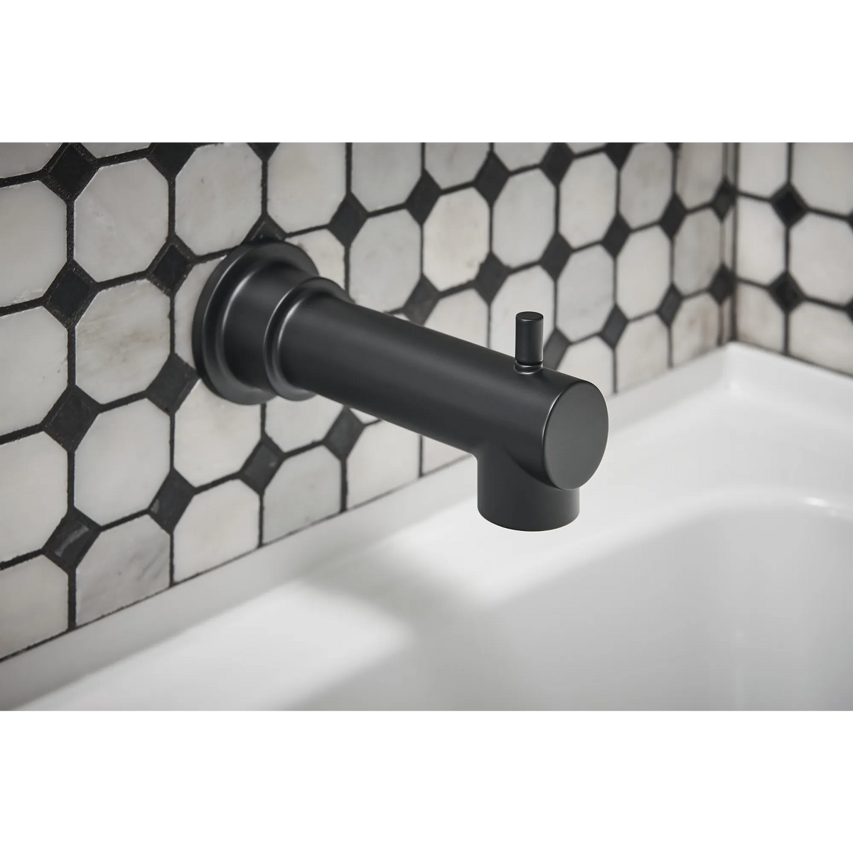 Moen Arlys Posi-Temp Tub/Shower 82770 in Matte Black (82770BL) - view 2