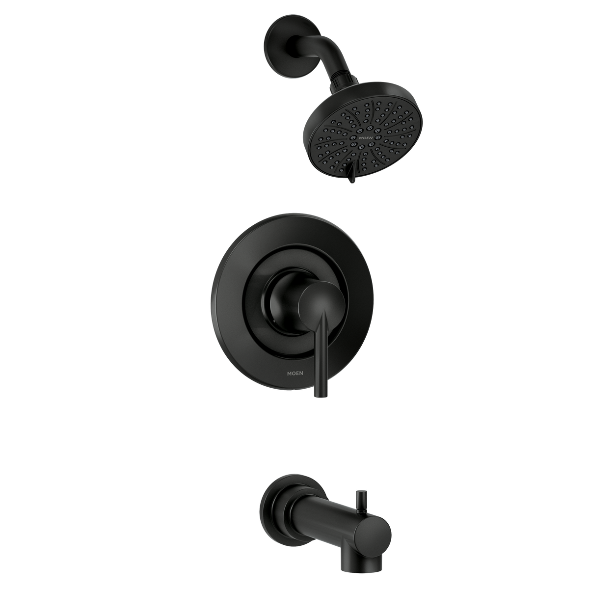 Moen Arlys Posi-Temp Tub/Shower 82770 in Matte Black (82770BL)