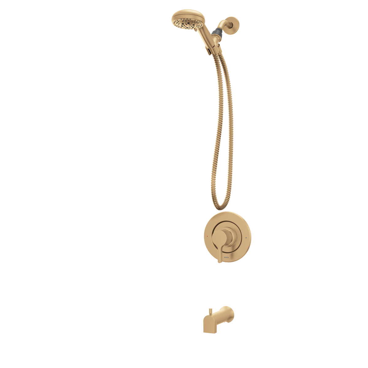 Moen Beric Posi-Temp Tub/Shower 82775 in Bronzed Gold (82775BZG)
