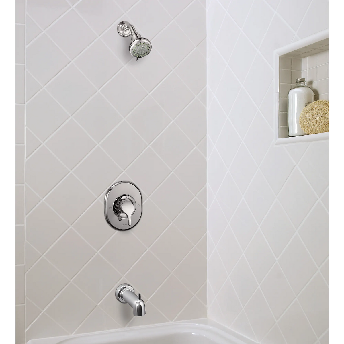 Moen Danika Posi-Temp Tub/Shower 82833 in Chrome (82833) - view 2