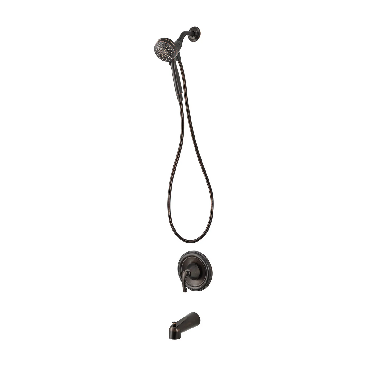 Moen Tiffin Posi-Temp Tub/Shower 82879 in Mediterranean Bronze (82879BRB) - view 4