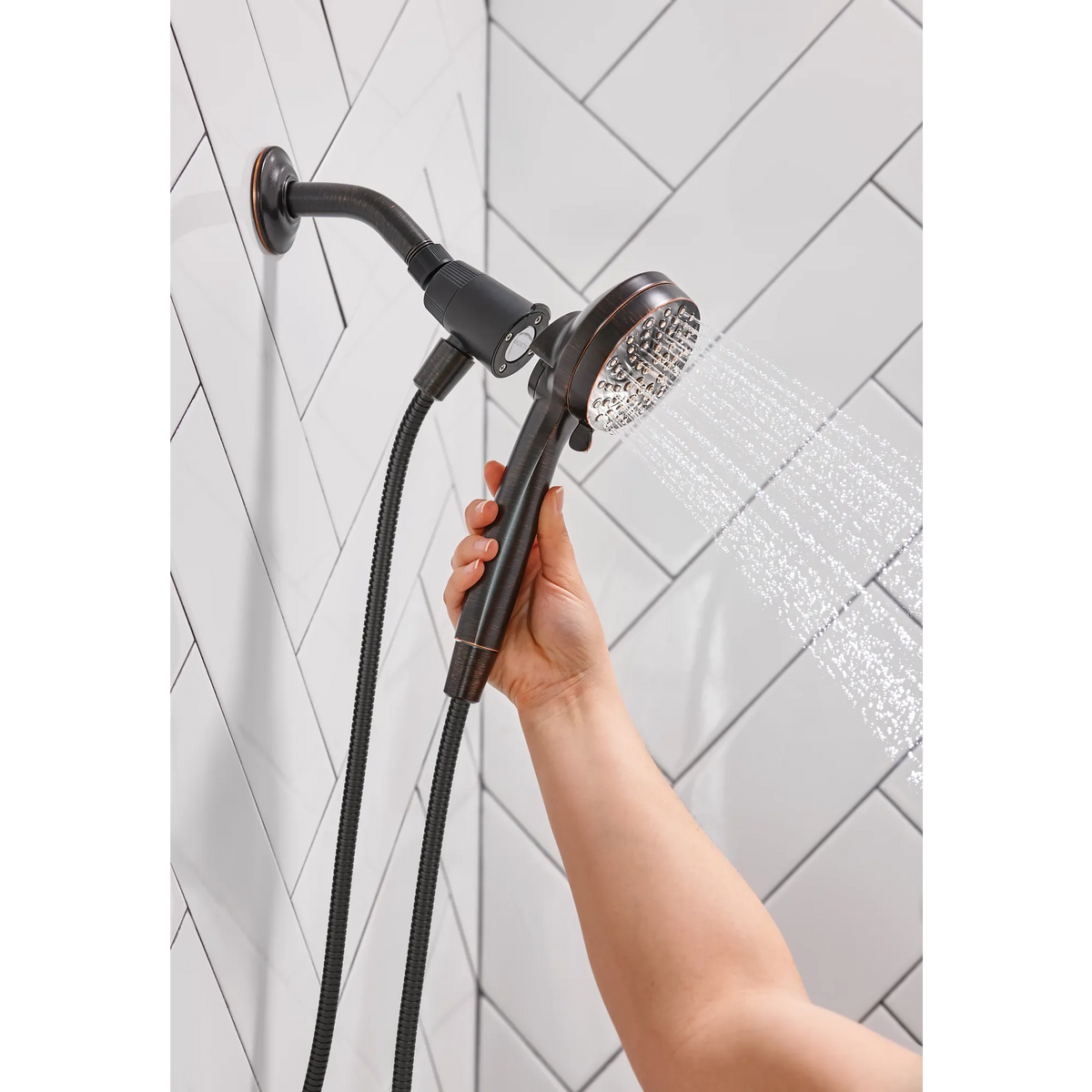 Moen Tiffin Posi-Temp Tub/Shower 82879 in Mediterranean Bronze (82879BRB) - view 5