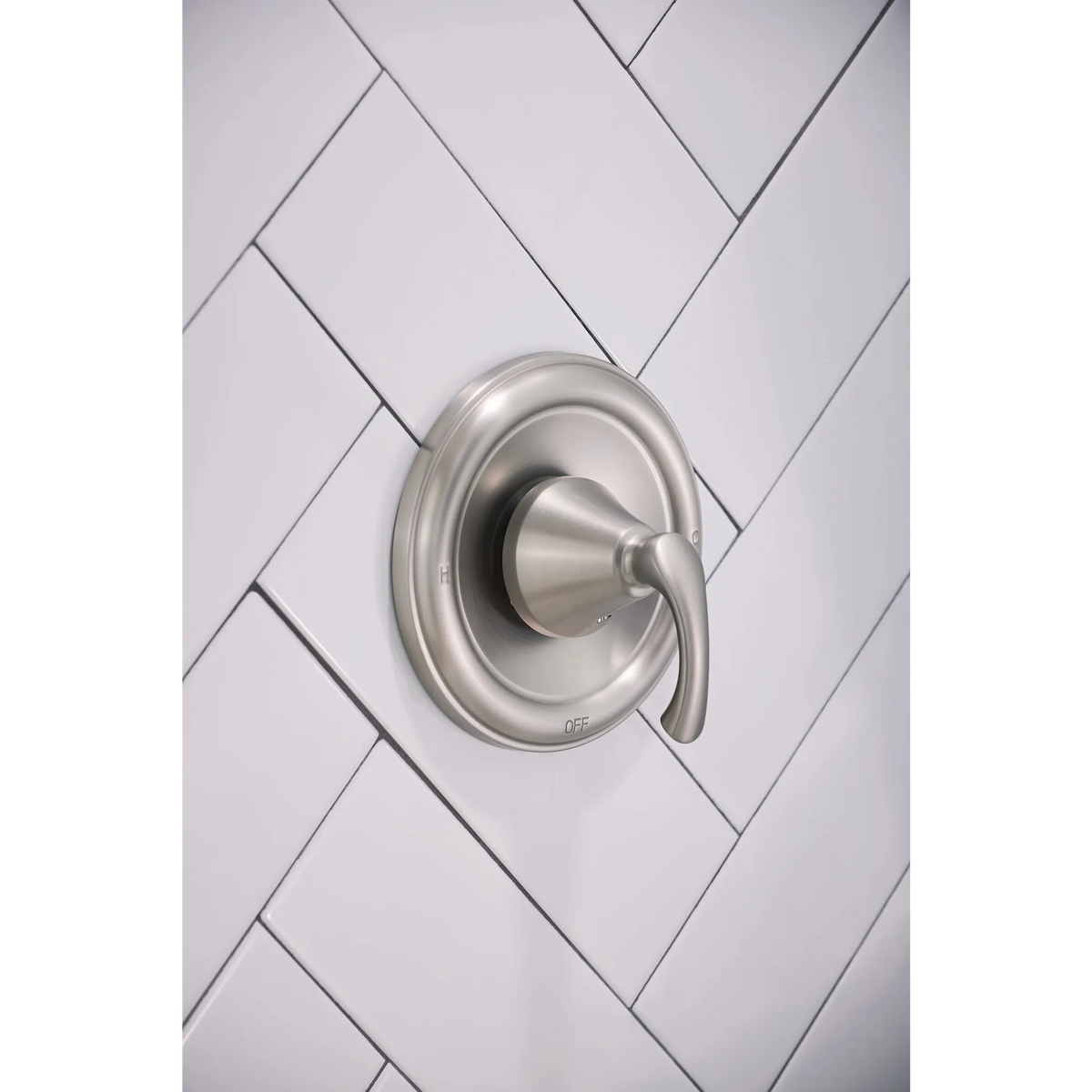 Moen Tiffin Posi-Temp Tub/Shower 82879 in Spot Resist Brushed Nickel (82879SRN) - view 6