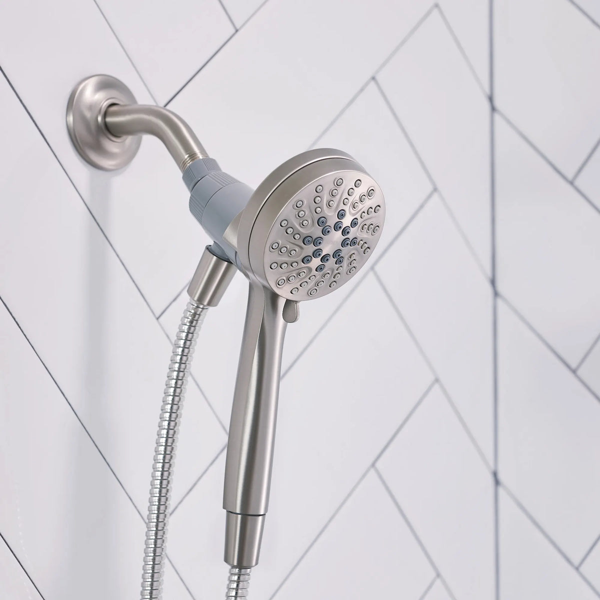 Moen Tiffin Posi-Temp Tub/Shower 82879 in Spot Resist Brushed Nickel (82879SRN) - view 9
