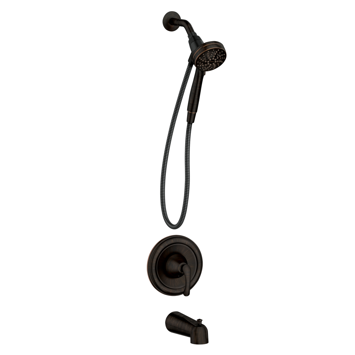 Moen Tiffin Posi-Temp Tub/Shower 82879 in Mediterranean Bronze (82879BRB)