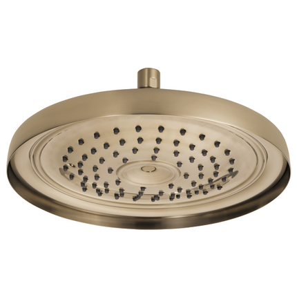 Brizo 11" Classic Round Single-Function Raincan Shower Head - 1.75 GPM 83310-GL - Plumbing Market