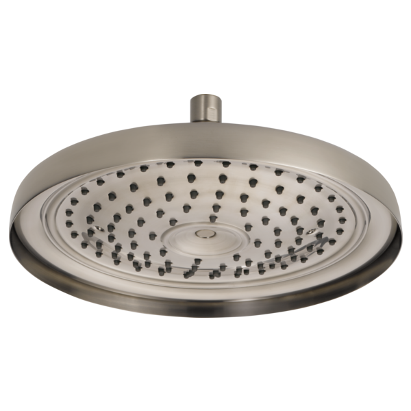 Brizo 11" Classic Round Single-Function Raincan Shower Head - 2.5 GPM 83310-NK-2.5 - Plumbing Market
