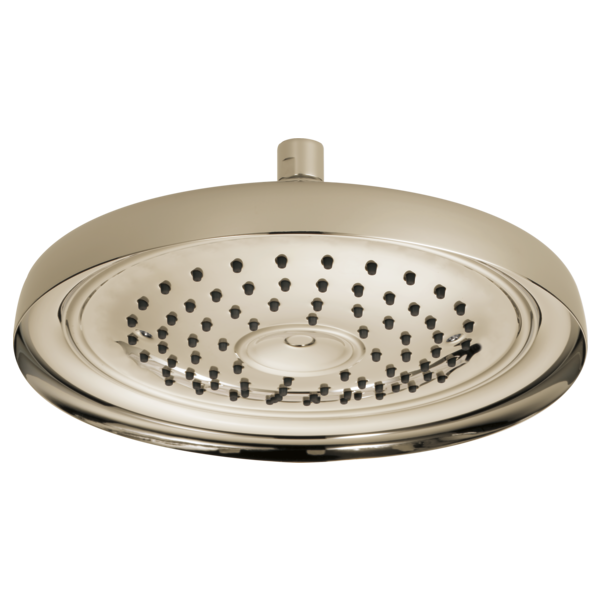 Brizo 11" Classic Round Single-Function Raincan Shower Head - 1.75 GPM 83310-PN - Plumbing Market