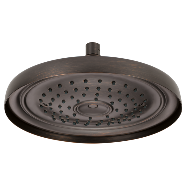 Brizo 11" Classic Round Single-Function Raincan Shower Head - 1.75 GPM 83310-RB - Plumbing Market