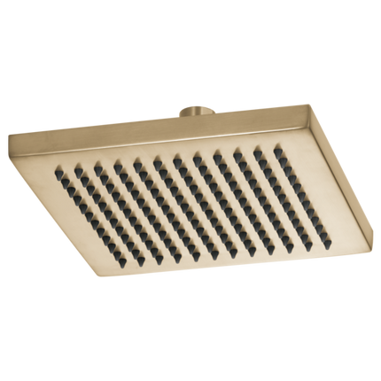 Brizo 8" Linear Square Single-Function Raincan Shower Head - 2.5 GPM 83341-GL-2.5 - Plumbing Market