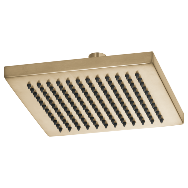 Brizo 8" Linear Square Single-Function Raincan Shower Head - 2.5 GPM 83341-GL-2.5 - Plumbing Market