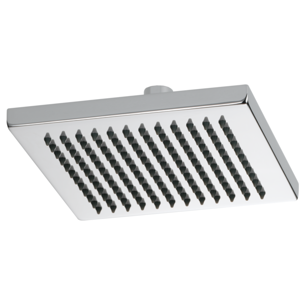 Brizo 8" Linear Square Single-Function Raincan Shower Head - 2.5 GPM 83341-PC-2.5 - Plumbing Market