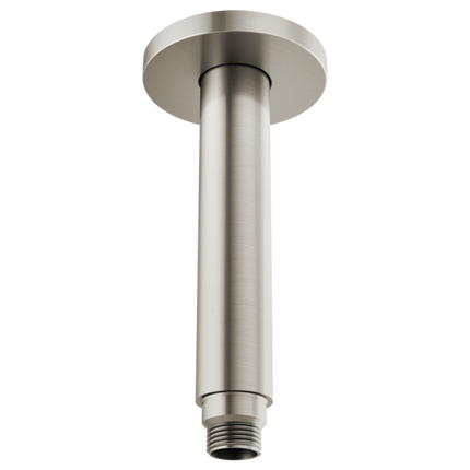 Brizo 6" Dual Waterway Ceiling Mount Shower Arm and Flange 83992-06MF-NK - Plumbing Market