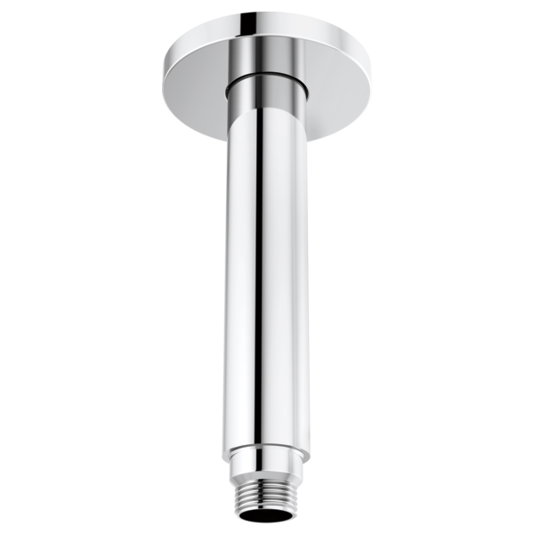Brizo 6" Dual Waterway Ceiling Mount Shower Arm and Flange 83992-06MF-PC - Plumbing Market