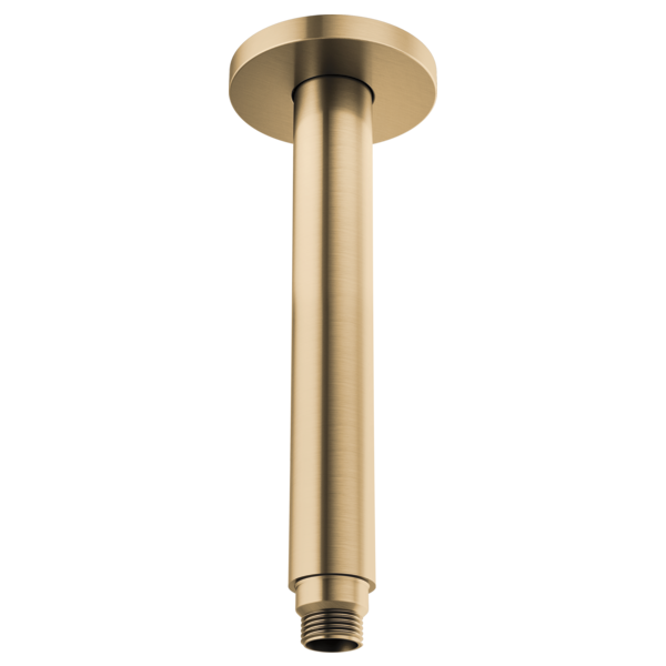 Brizo 10" Dual Waterway Ceiling Mount Shower Arm and Flange 83992-10MF-GL - Plumbing Market