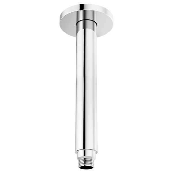 Brizo 10" Dual Waterway Ceiling Mount Shower Arm and Flange 83992-10MF-PC - Plumbing Market