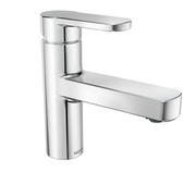 Moen Laris Single-Handle Low-Arc Bathroom Faucet 84014 in Chrome (84014)