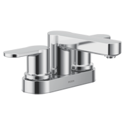 Moen Laris Two-Handle Low-Arc Bathroom Faucet 84015 in Chrome (84015)