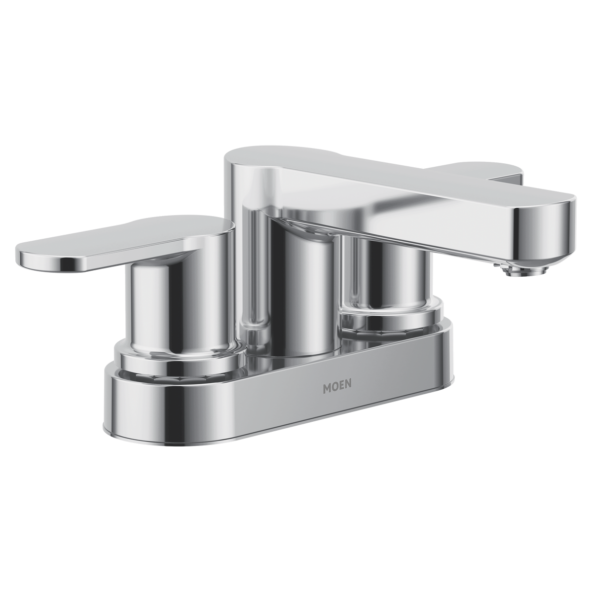 Moen Laris Two-Handle Low-Arc Bathroom Faucet 84015 in Chrome (84015)