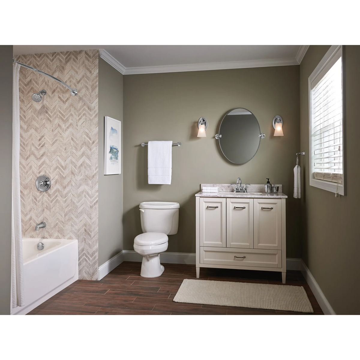 Moen Idora Posi-Temp Tub/Shower 82115 in Chrome (82115) - view 4