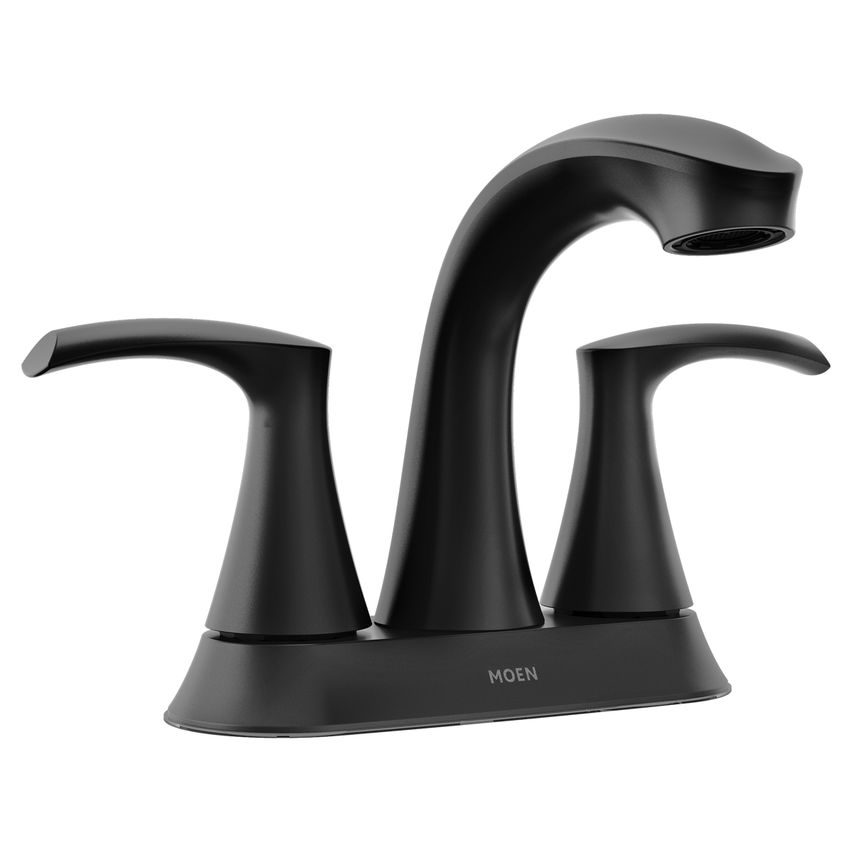 Moen Graeden Two-Handle Bathroom Faucet 84137 in Matte Black (84137BL)