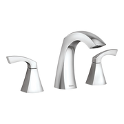 Moen Lindor Two-Handle High-Arc Bathroom Faucet 84504 in Chrome (84504)