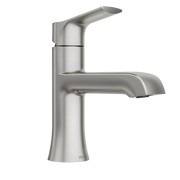 Moen Liso Single-Handle High-Arc Bathroom Faucet 84540 in Spot Resist Brushed Nickel (84540SRN)