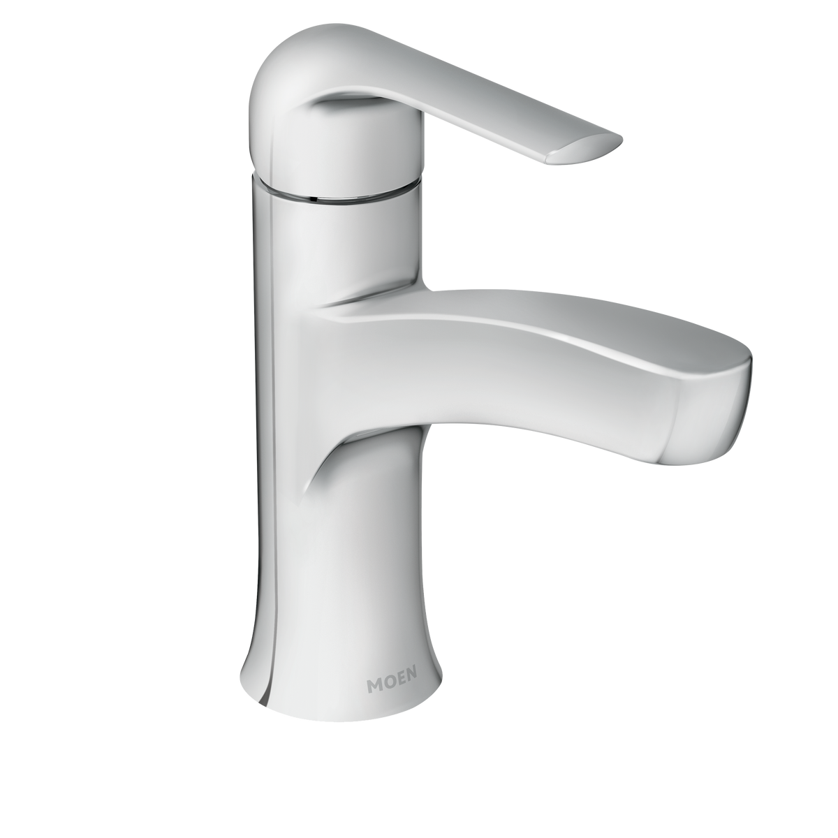 Moen Tilson Single-Handle High-Arc Bathroom Faucet 84565 in Chrome (84565)
