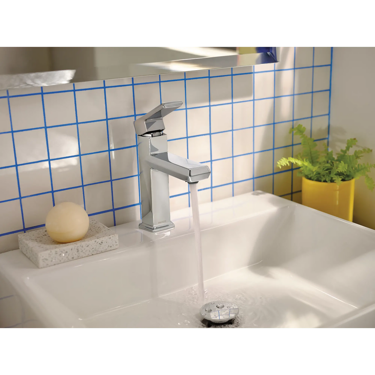 Moen Neese Single-Handle Bathroom Faucet 84784 in Chrome (84784) - view 4