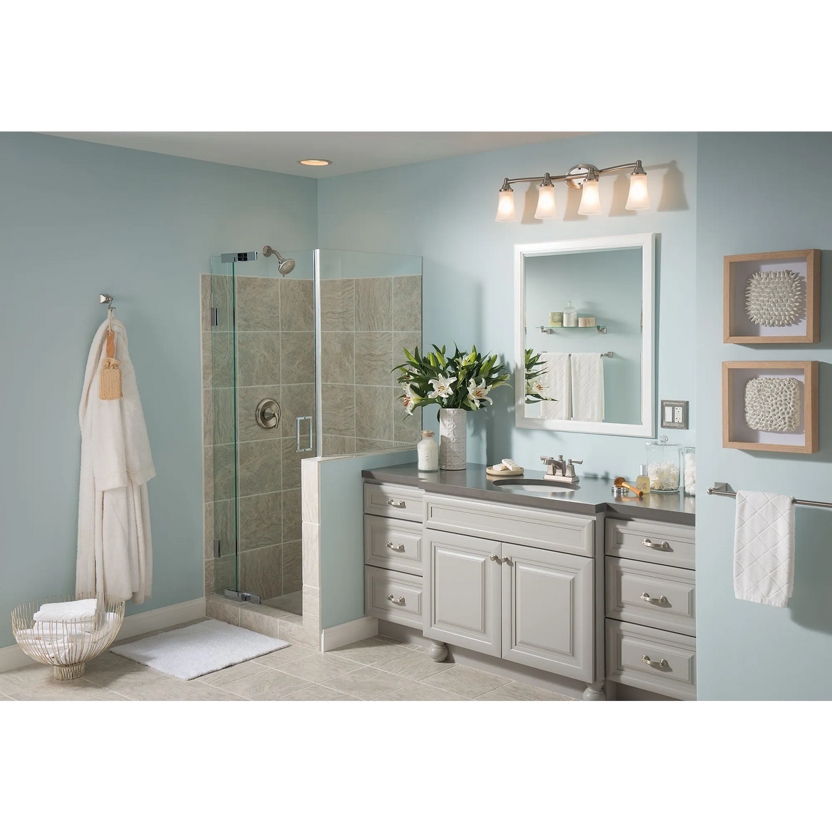 Moen Retreat Vanity Shelf DN8390 in Brushed Nickel (DN8390BN) - view 3