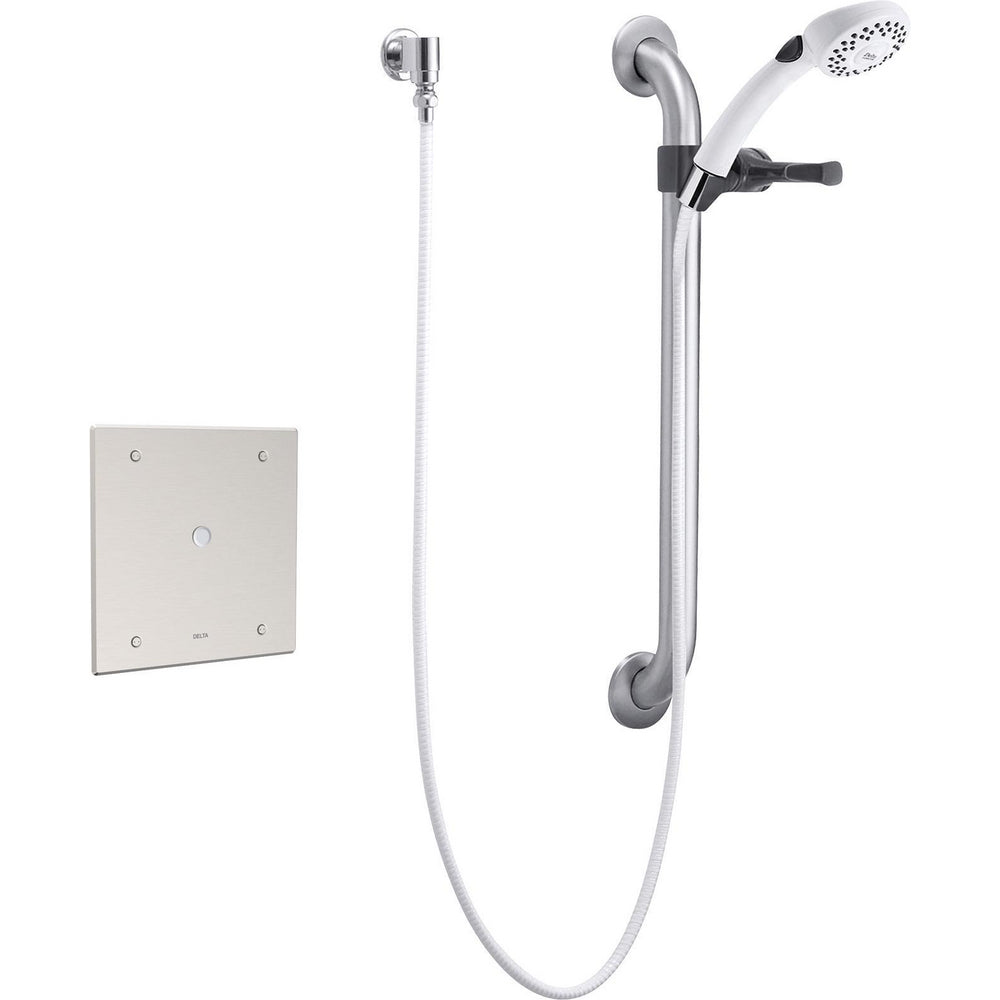 Delta Commercial 860T153 Electronic Shower Trim with Push Button Activator - Hardwire