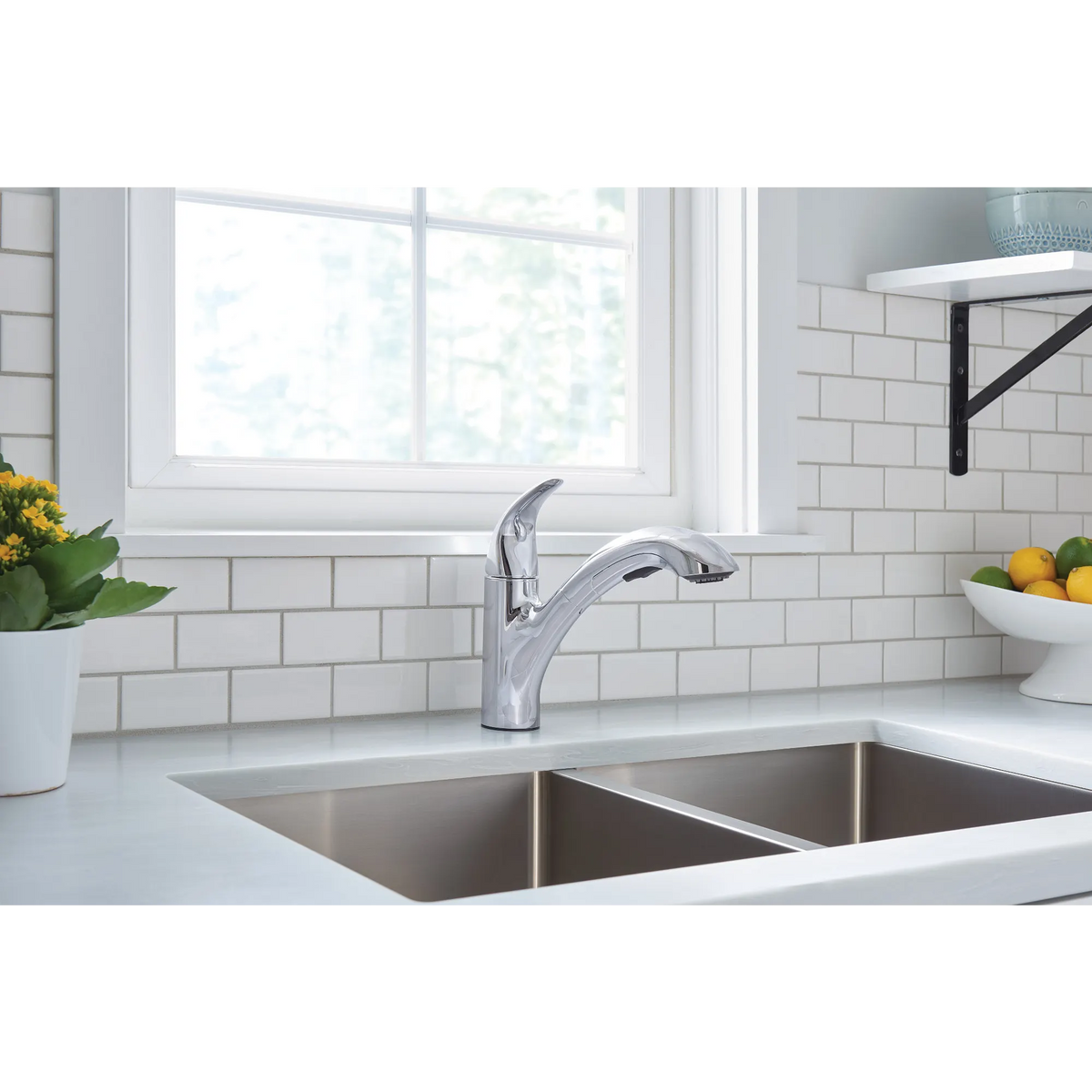 Moen Medina Single-Handle Pullout Kitchen Faucet 87039 in Chrome (87039) - view 11