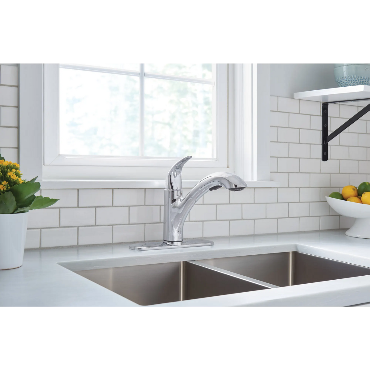 Moen Medina Single-Handle Pullout Kitchen Faucet 87039 in Chrome (87039) - view 10