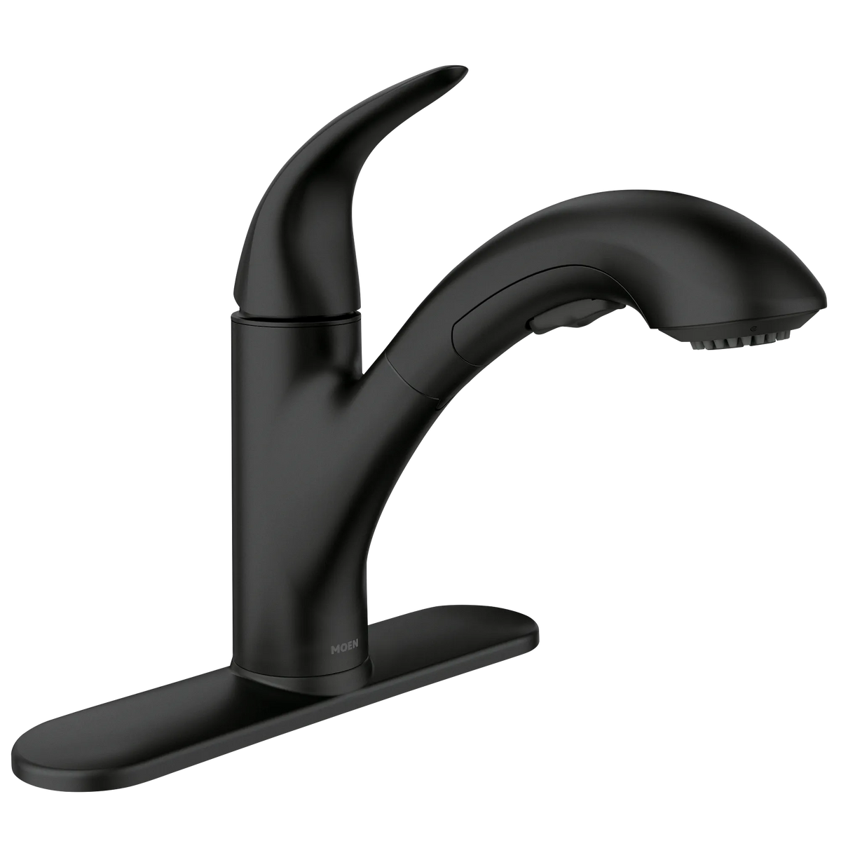 Moen Medina Single-Handle Pullout Kitchen Faucet 87039 in Matte Black (87039BL) - view 10