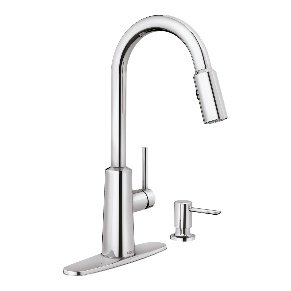 Moen Nori Single-Handle High-Arc Pulldown Kitchen Faucet 87066 in Chrome (87066)