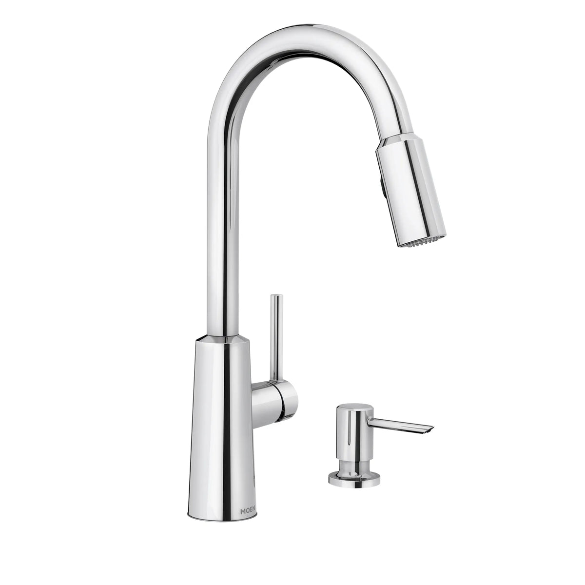 Moen Nori Single-Handle High-Arc Pulldown Kitchen Faucet 87066 in Chrome (87066) - view 2