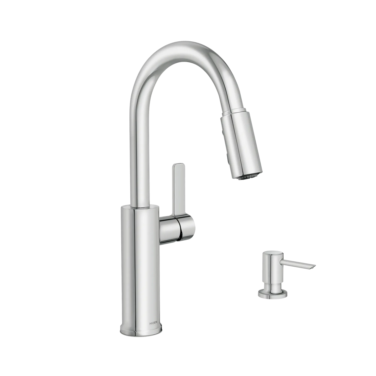 Moen Durani Pulldown Kitchen Faucet 87070 in Chrome (87070) - view 2