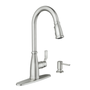 Moen Nolia Single-Handle High-Arc Pulldown Kitchen Faucet 87071 in Spot Resist Stainless (87071SRS)