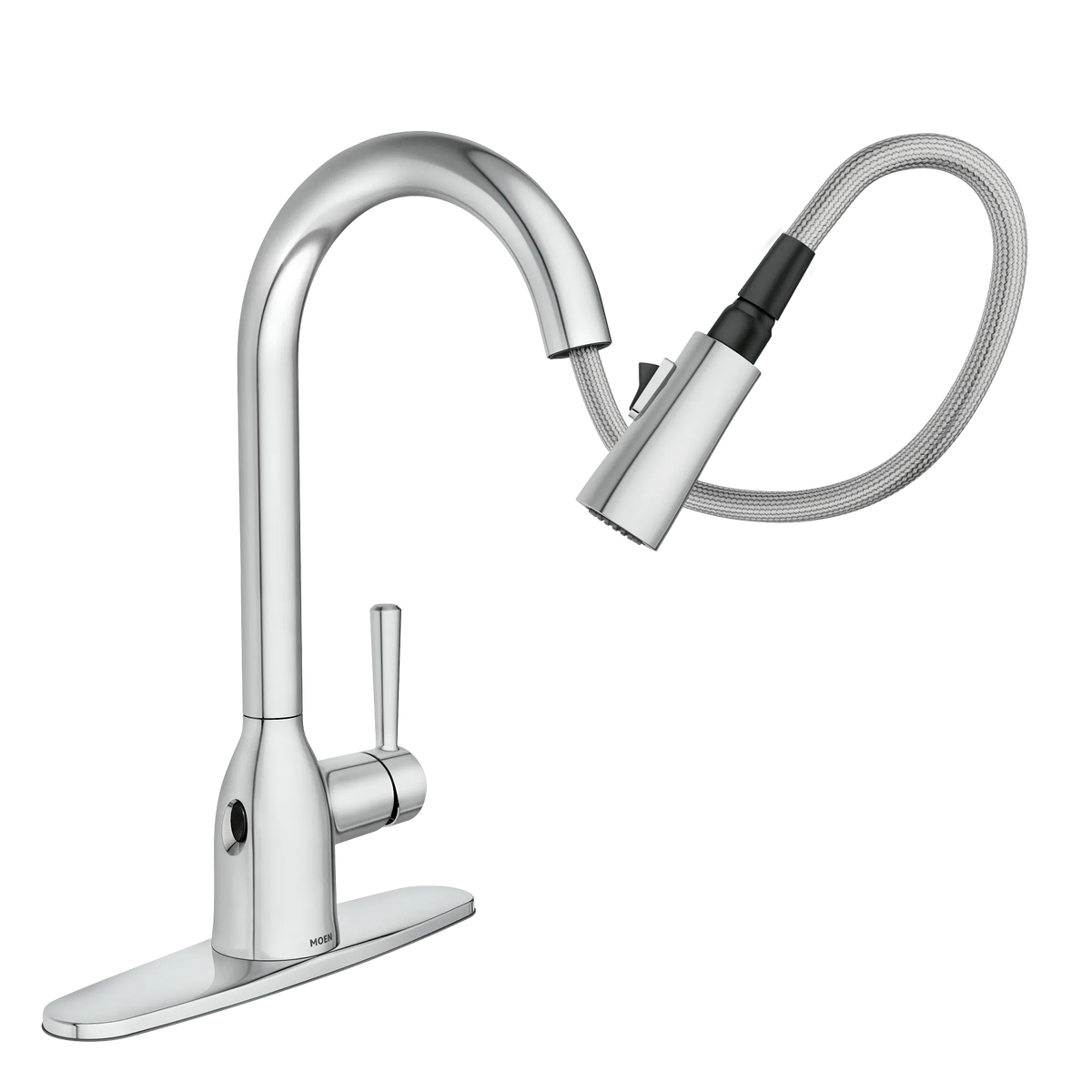 Moen Adler MotionSense Wave Single-Sensor Single-Handle High-Arc Pulldown Kitchen Faucet 87233EW in Chrome (87233EWC) - view 11