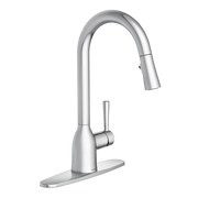 Moen Adler Single-Handle High-Arc Pulldown Kitchen Faucet 87233 in Chrome (87233)