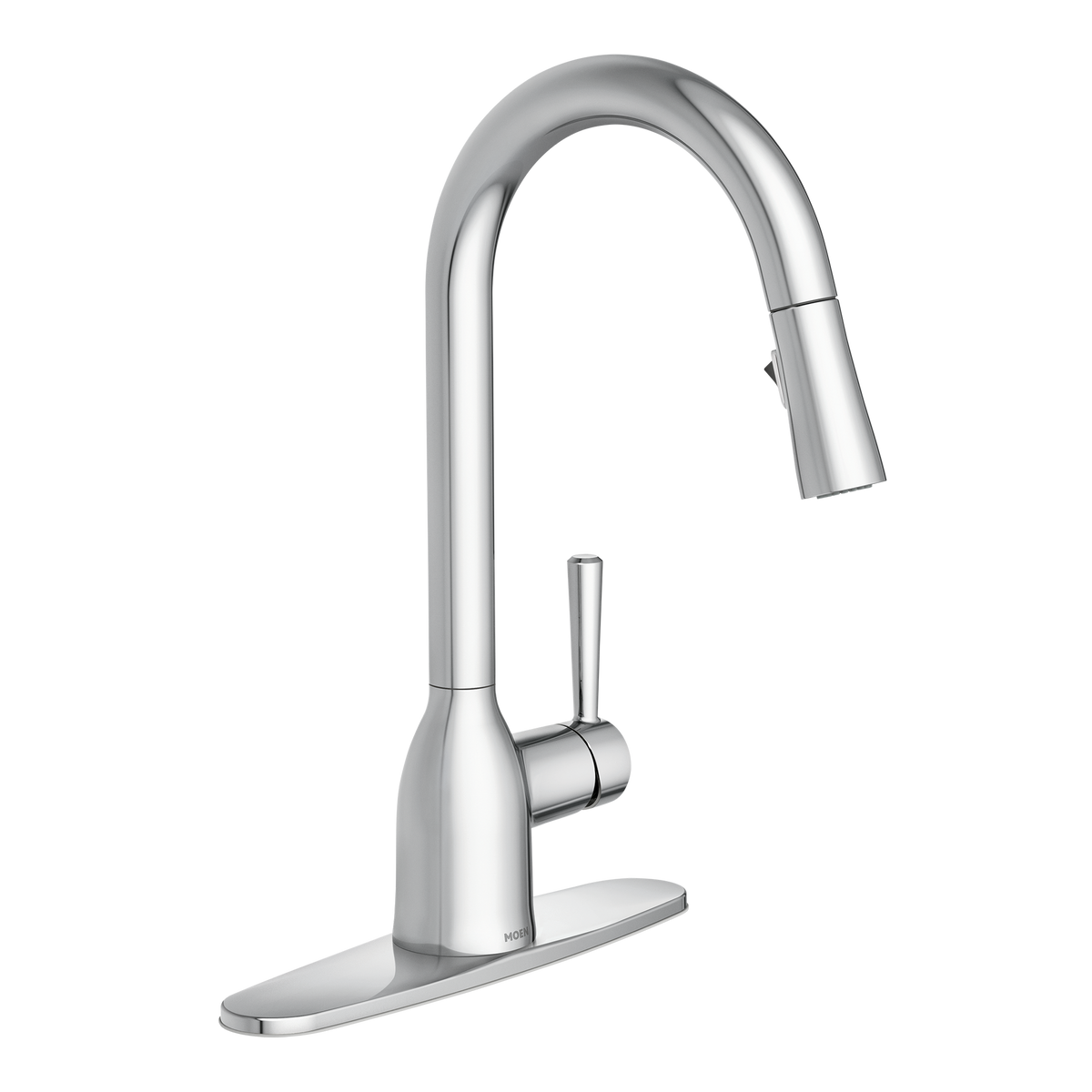Moen Adler Single-Handle High-Arc Pulldown Kitchen Faucet 87233 in Chrome (87233)