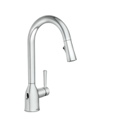 Moen Adler MotionSense Wave Single-Sensor Single-Handle High-Arc Pulldown Kitchen Faucet 87233EW in Chrome (87233EWC)