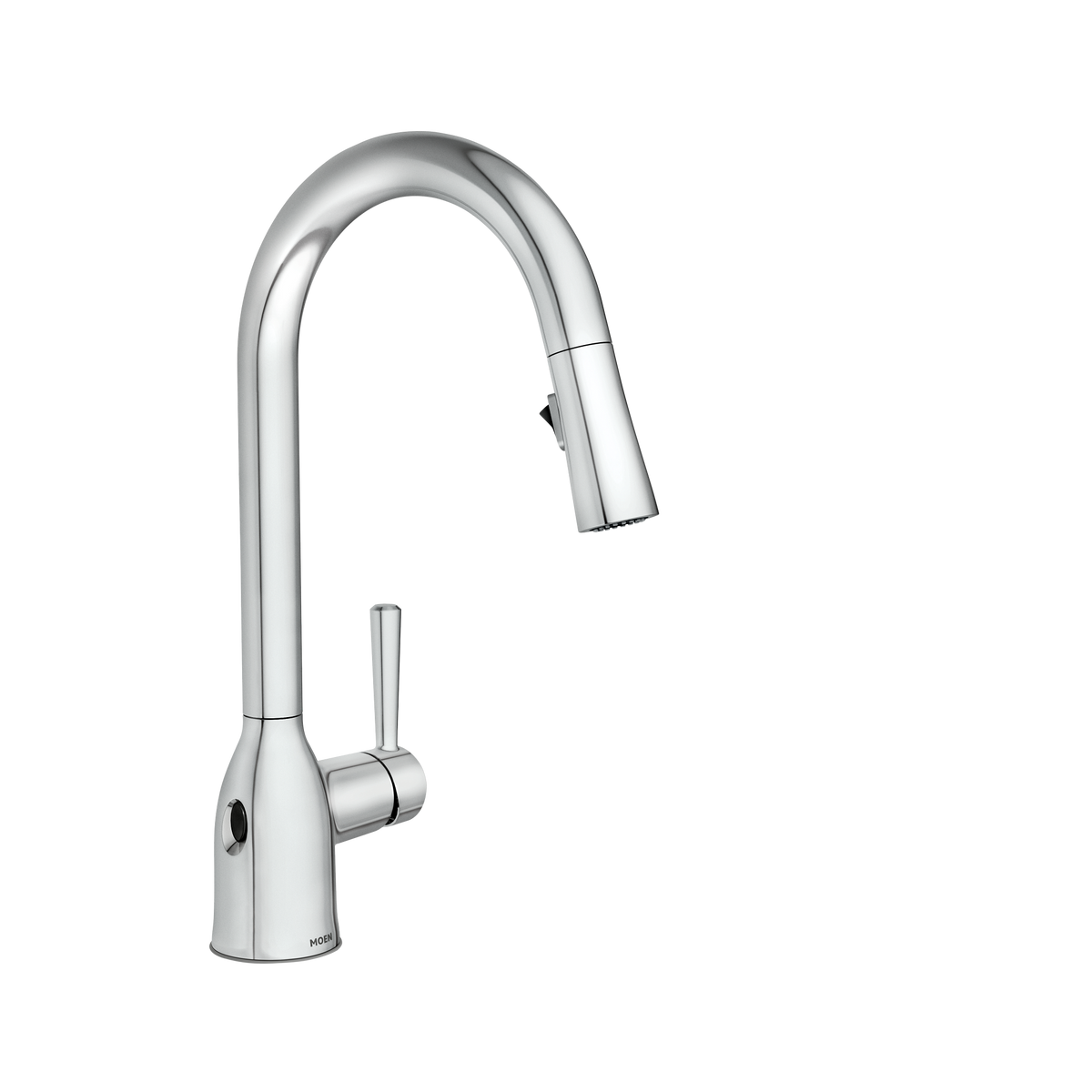 Moen Adler MotionSense Wave Single-Sensor Single-Handle High-Arc Pulldown Kitchen Faucet 87233EW in Chrome (87233EWC)